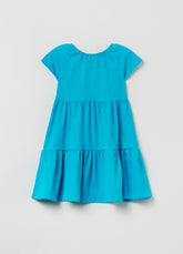 Ovs Kids Girl Short-Sleeved Tiered Dress